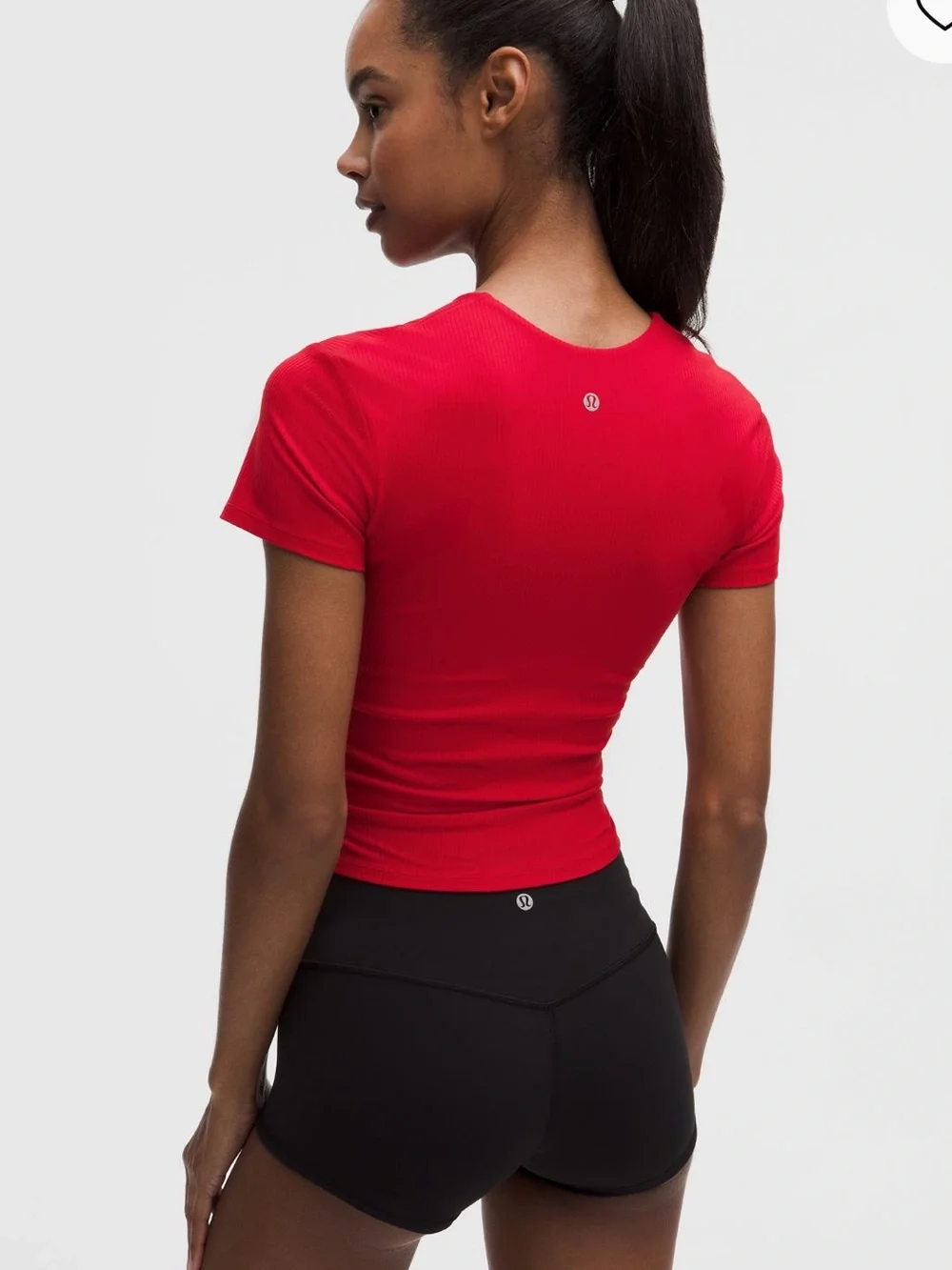 lululemon athletica All It Takes Ribbed Nulu V-neck T-Shirt